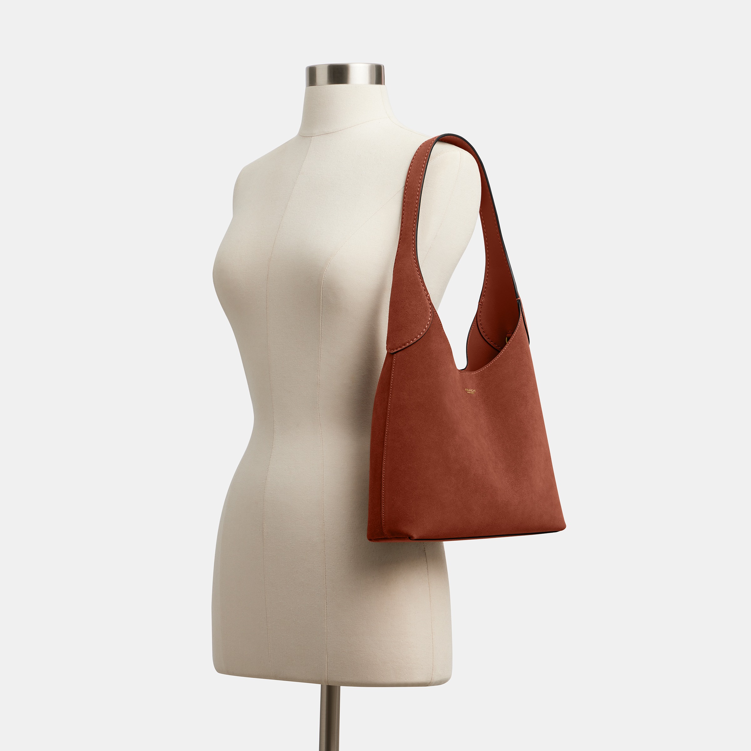 Coach Brooklyn Shoulder Bag 28 – Rust, photo 2 of 10