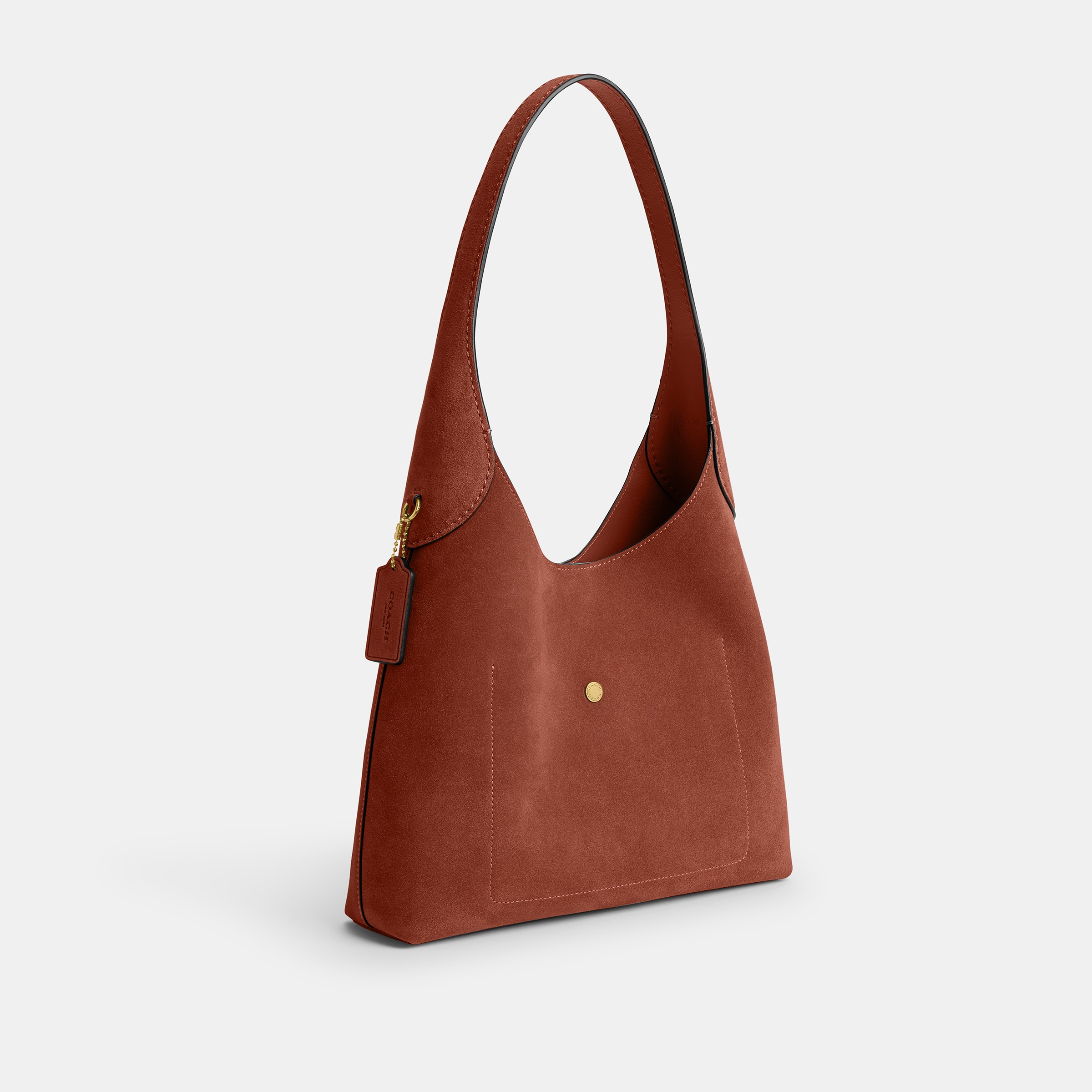 Coach Brooklyn Shoulder Bag 28 – Rust, photo 9 of 10