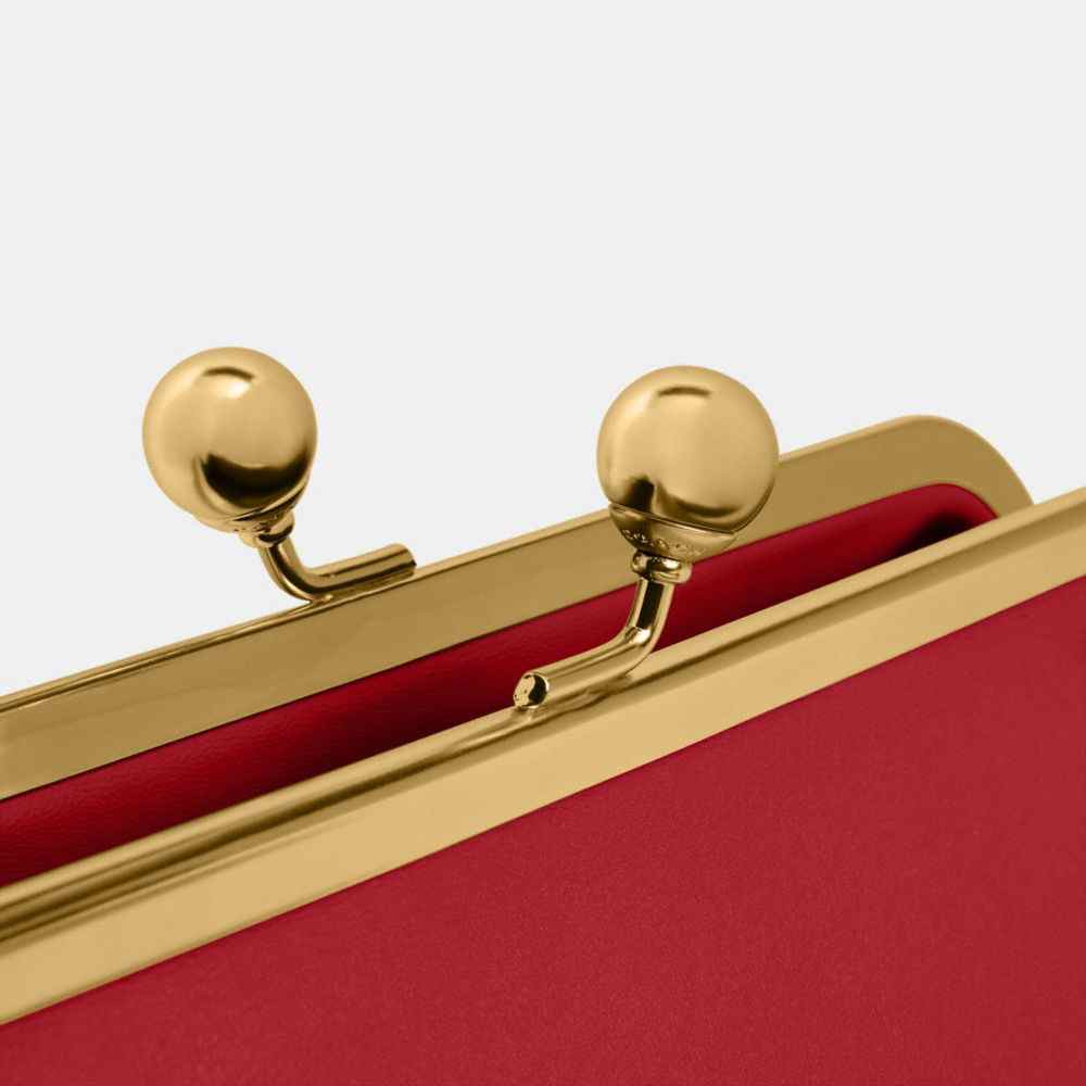 Coach Kisslock Frame Bag 30 – Red, photo 2 of 9